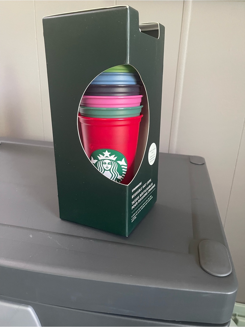 NWT Starbucks Reusable Hot Cups Set